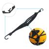 Motorcycle Stretchable 60cm/90cm Elastic Rope with Hook Back Seat Adjustment Helmet Fixed Protection Strap Motorbike Accessories