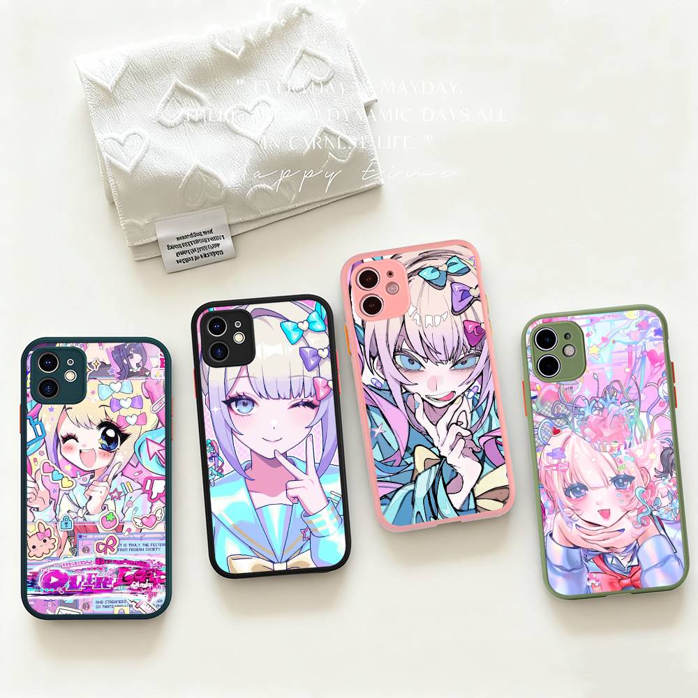 Needy Girl Overdose Game Cute Girl Phone Case For IPhone 13 12 X XS MAX Pro Max 16 15 11 14 Pro Max Shockproof Matte Cover