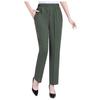 Fashion Women Pocket High Waist Trousers Bottom Casual Thin Pants
