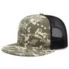 New Fashion Camouflage Vintage Cap for Men Fashion Hip Hop High Quality Net Cap Snapback Outdoors Summer Hat for Women