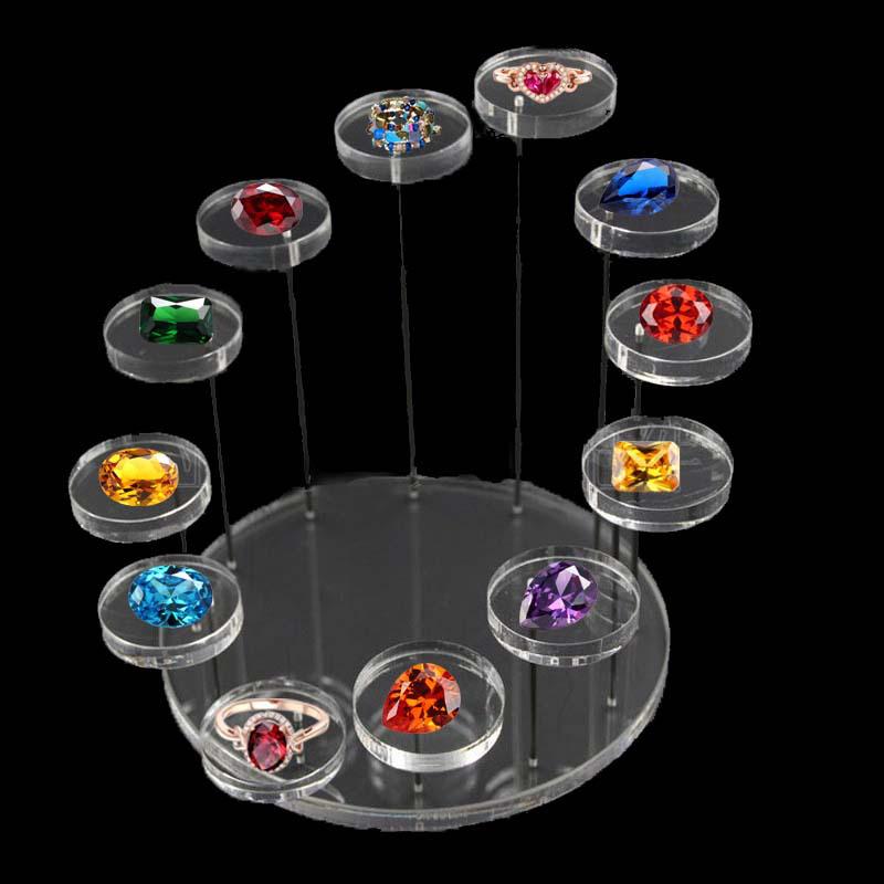 3/5/12 Tray Cupcake Stand Acrylic Display Stand For Jewelry/Cupcake Dessert Rack Wedding Birthday Party Suitable For Small Items