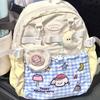 New spring lazy personality pain layer high value backpack girl travel backpack cute college student schoolbag