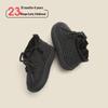 Korean Style Children's Fleece-Lined Snow Boots for Boys & Girls - Leather Toddler Walking Shoes