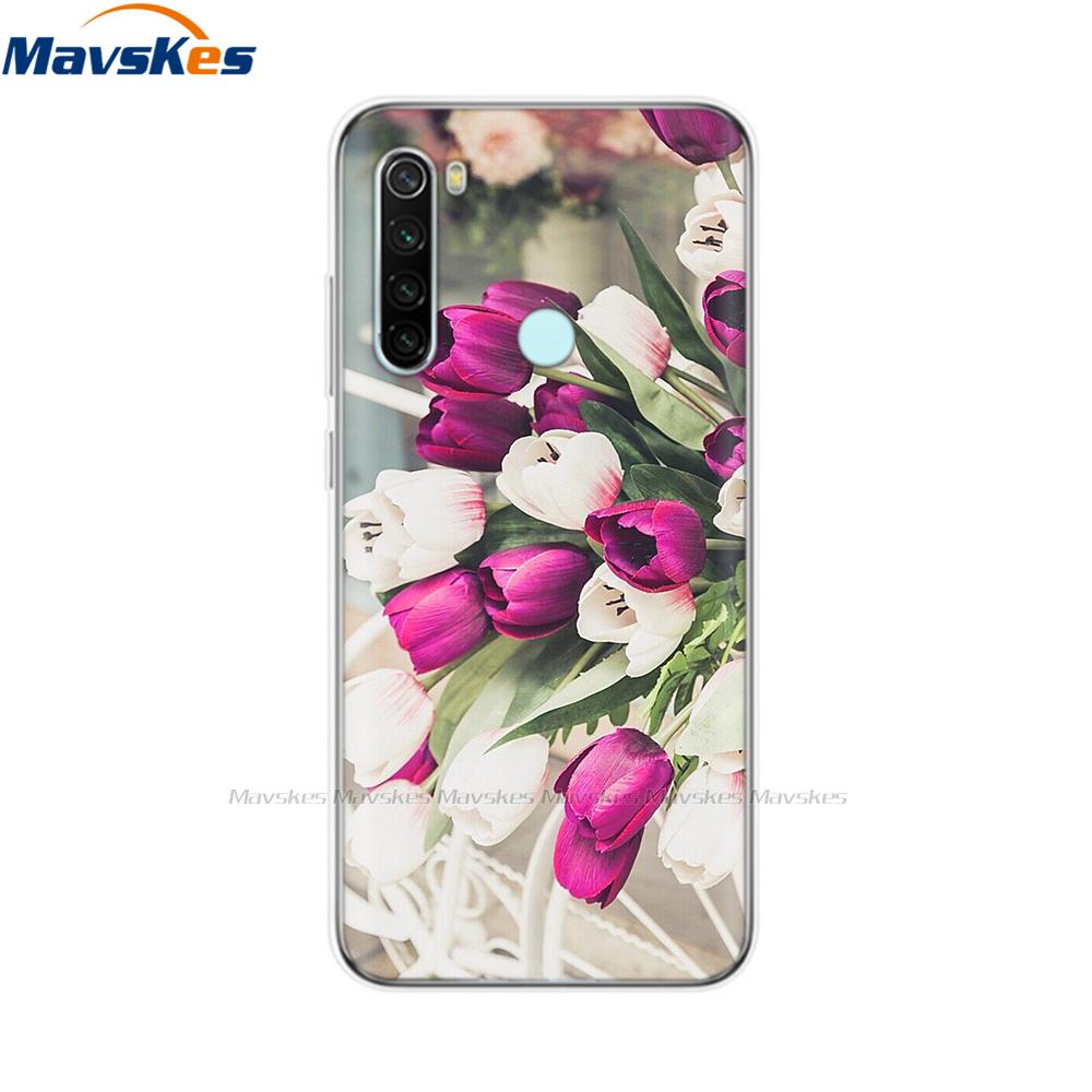 Phone Case for Xiaomi Redmi Note 8T Case 6.3" Silicon Soft TPU Back Cover for Redmi Note 8 8T Note8 Pro Case Protect Shell Coque