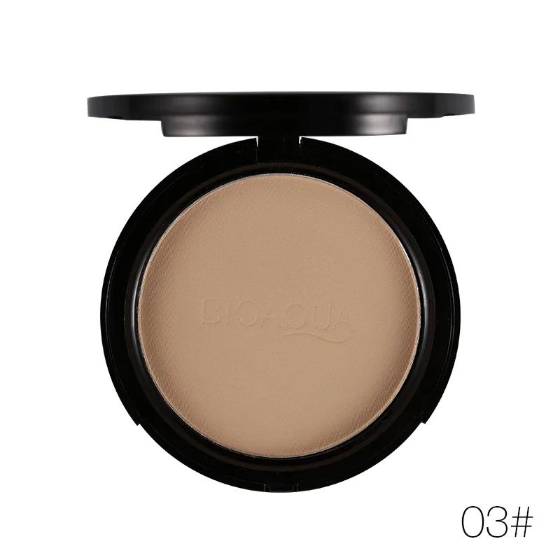 BIOAQUA Face Base Pressed Powder Makeup Matte Smooth Concealer Control Oil Foundation Contour Make Up Cosmetics