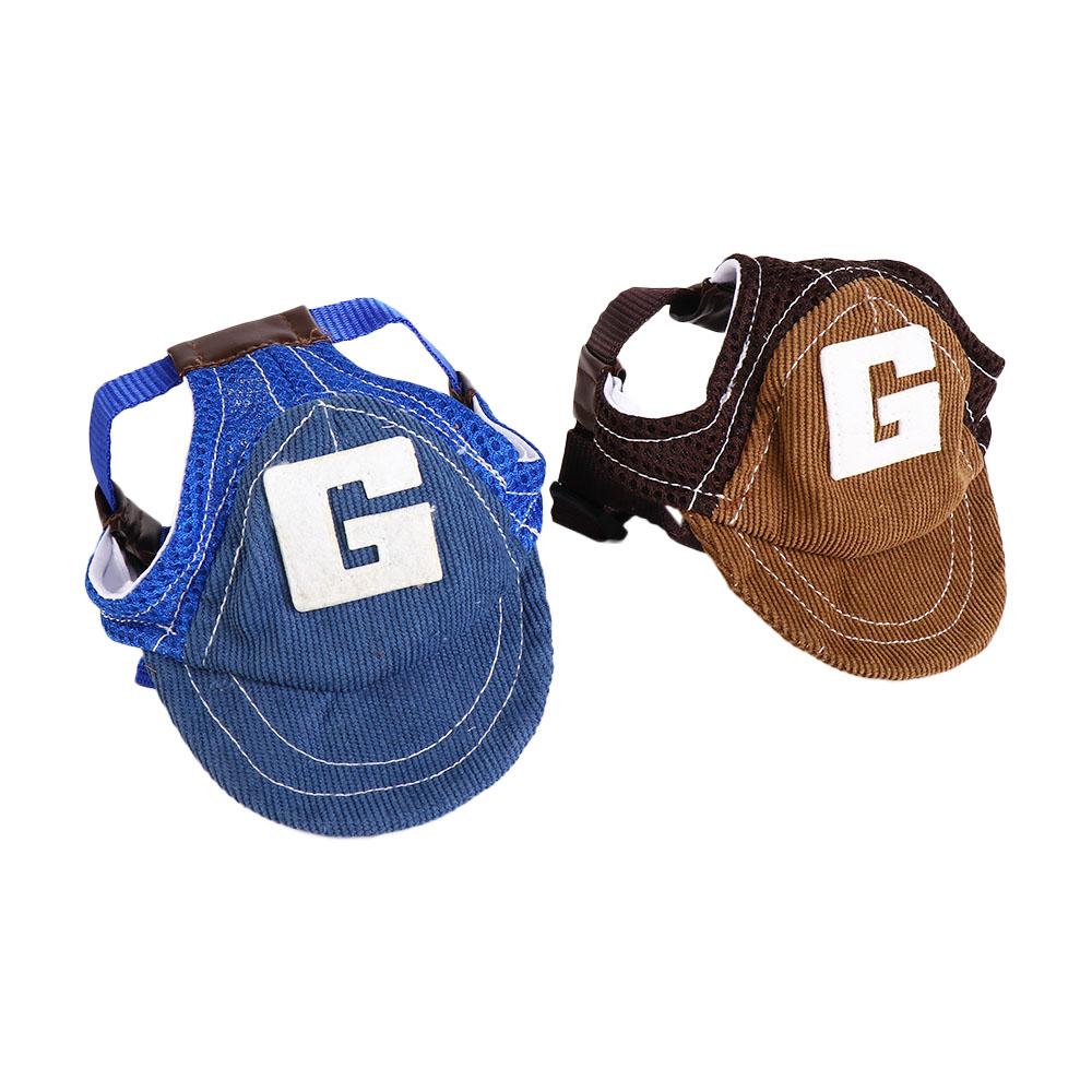 Dogs With Ear Holes Breathable Sports Hiking Sun Hat Pet Accessories Dog Baseball Cap Summer Hat