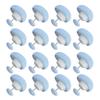 16 Pieces Quilt Fixing Clips Heart Shape Removable Comforter Fastener Duvet Blanket Bedding Holder