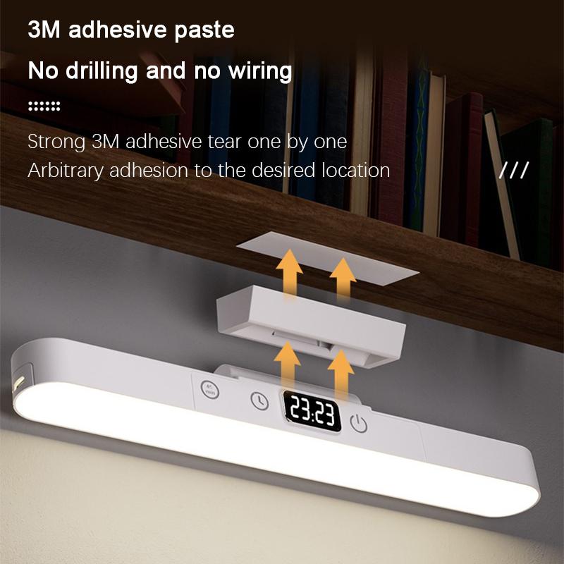 Rechargeable Desk Lamp Magnetic USB Light Stepless Dimming Table Lamp Hanging Bedroom Table Reading Rechargeable Led Night Light