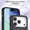 For iPhone 17 Pro Max Case with Card Holder Kickstand Leather Phone Back Cover