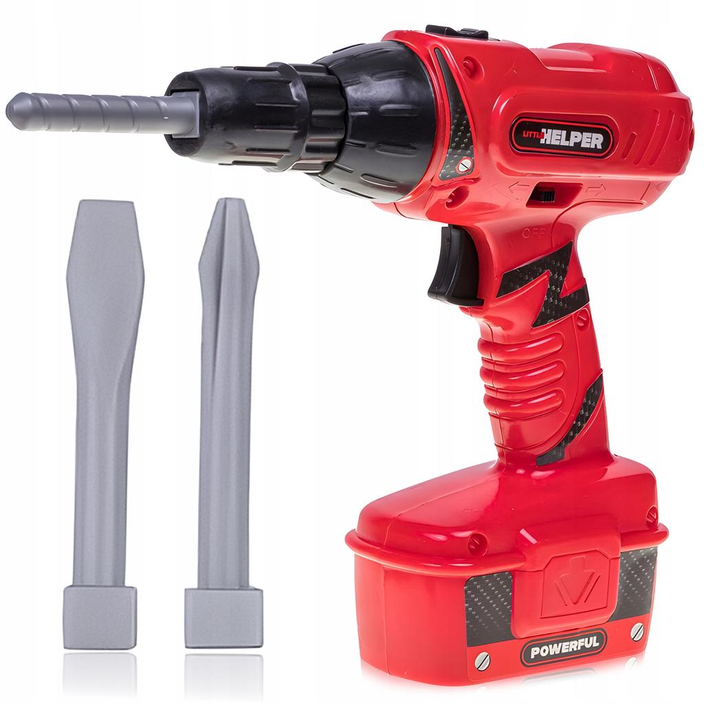 Children's Tool Set Complete 14 Pieces Screwdriver Goggles Red