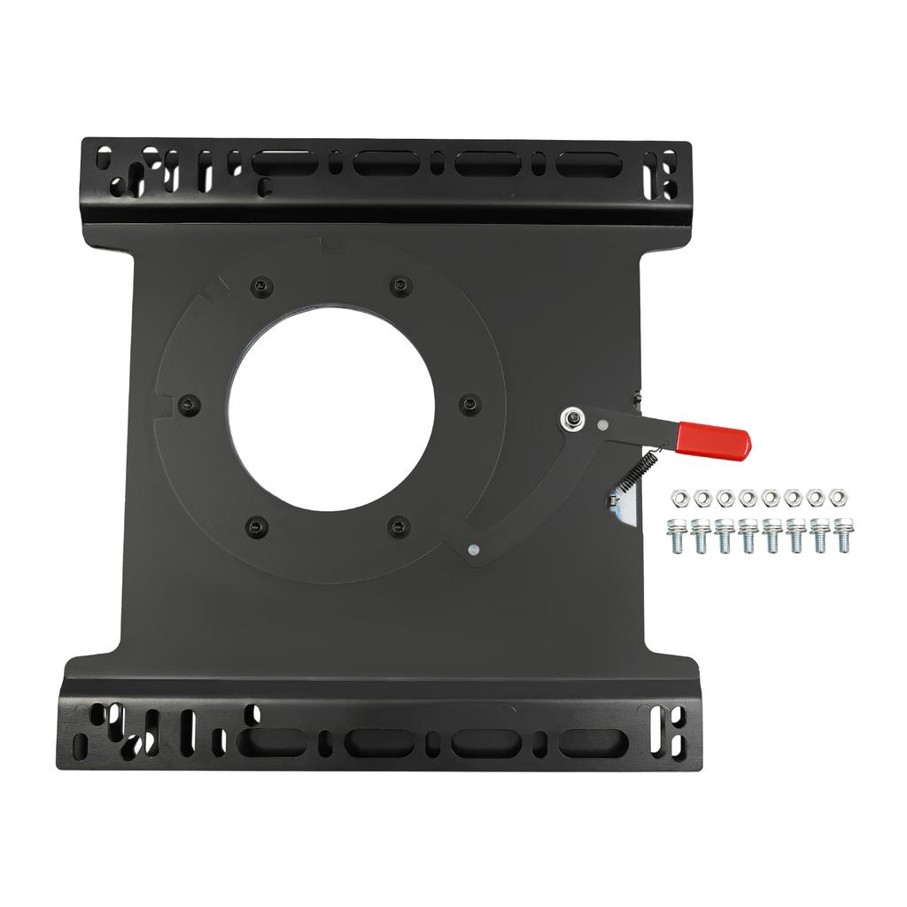 Universal Seat Swivel Base Load 130kg RV Caravan Steel Plate Swivel Seat Base 360 Degree Rotatable for RV Camper Bus