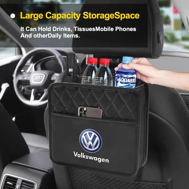 Pro Volkswagen Organizer na autosedačku Multifunkční zadní úložná taška s více kapsami Pro VW Volkswagen Jetta MK5 Golf Passat 3B7 171