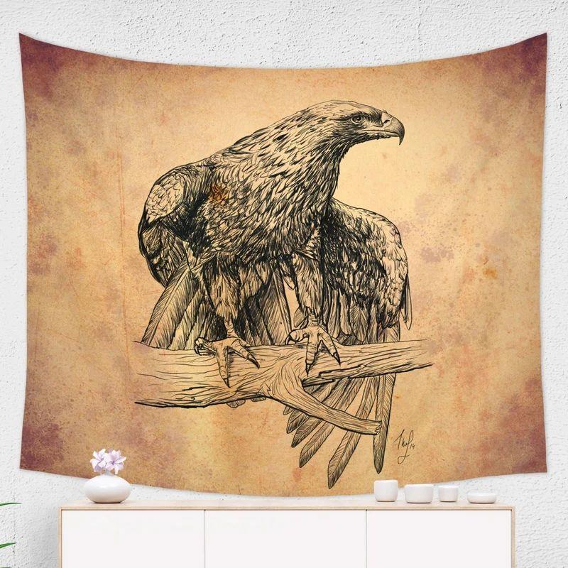 Tapestry of the Falcon in the Land of Four Birds 75x100