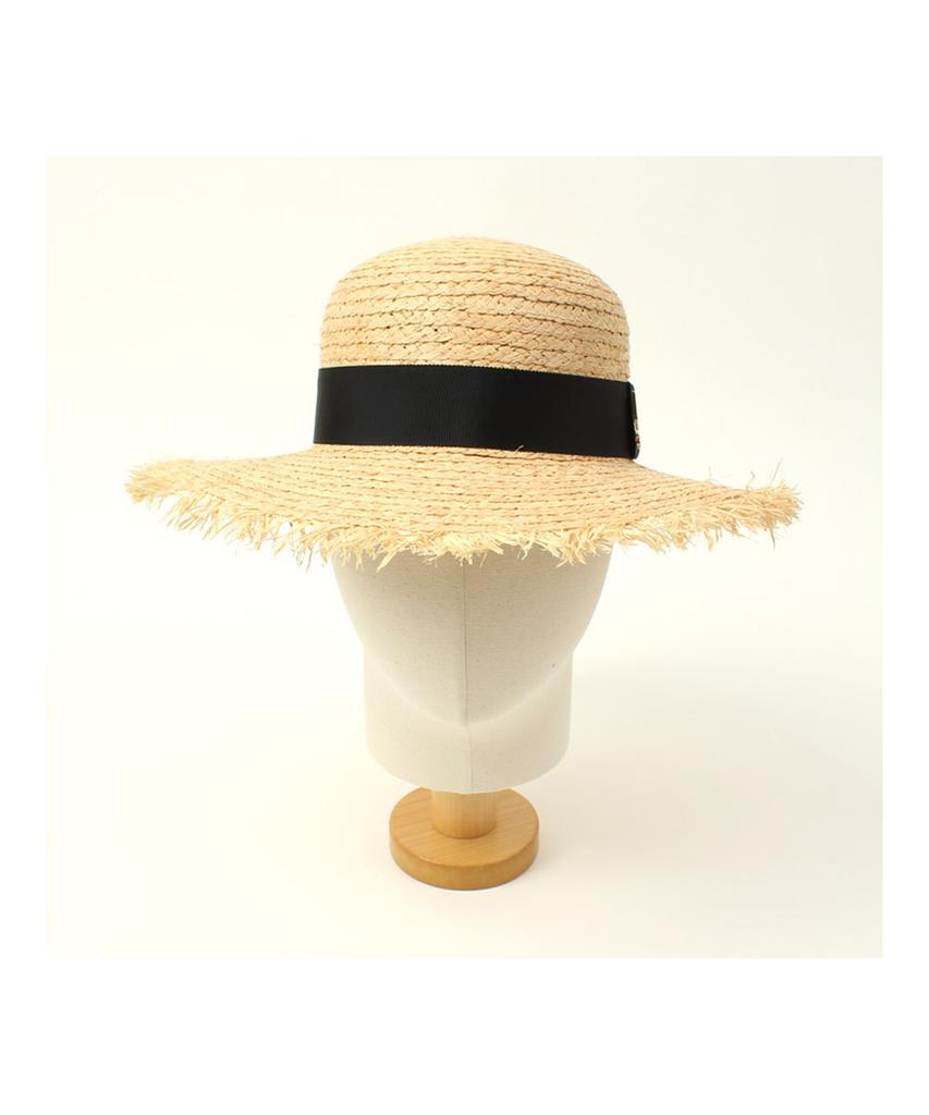 Yunibeosyeolkemiseuteuli Gdmt Round Natural Raffia Hat Panama Hat