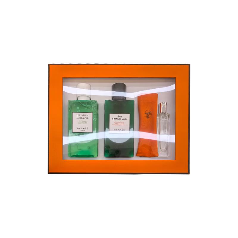 Hermes Eau d Orange Verte  & Voyage Fragrance Set