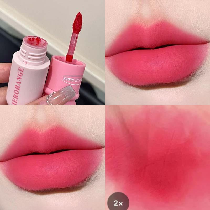 Smooth&Mist Lip Clay Blendable Non-Drying Matte Lightweight Lip Glaze Korean Style Cute Design
