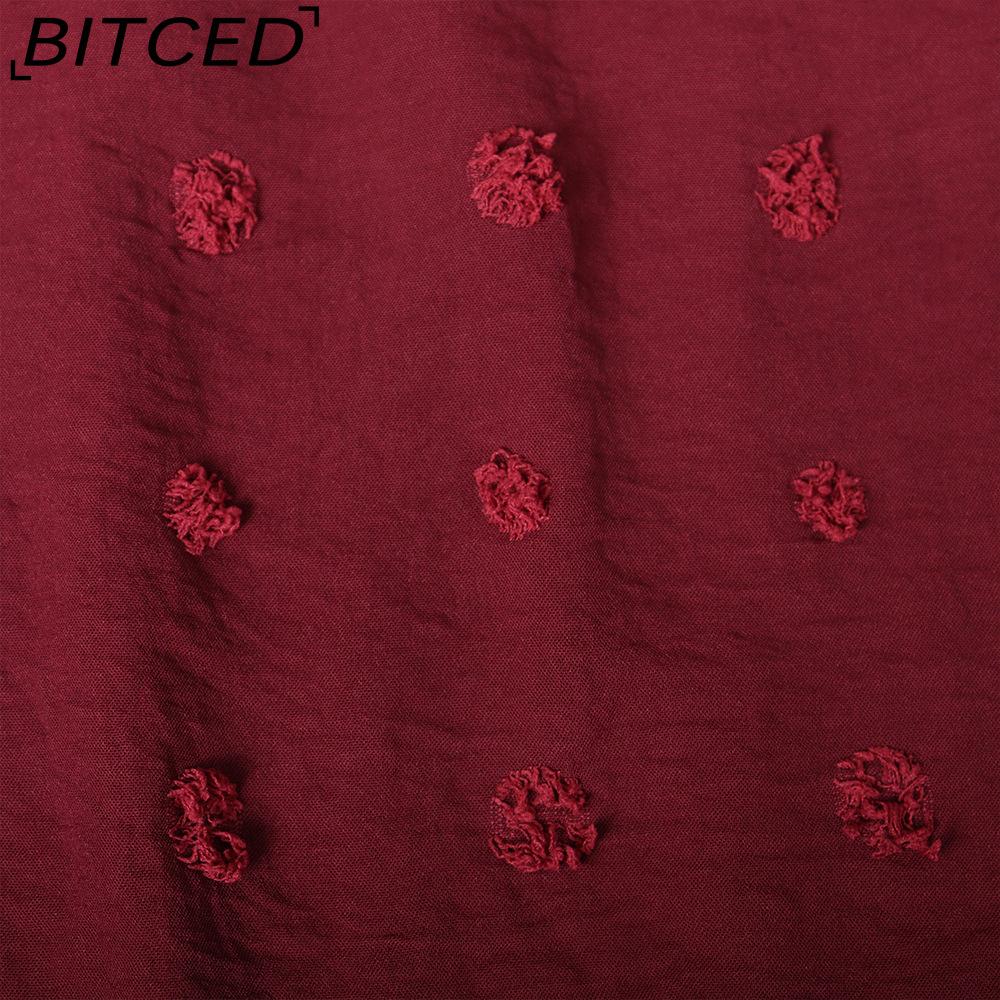 BITCED Spring/Summer Women's Loose-Fit Casual T-Shirt O-Neck Short-Sleeve Commuter Sweater Top