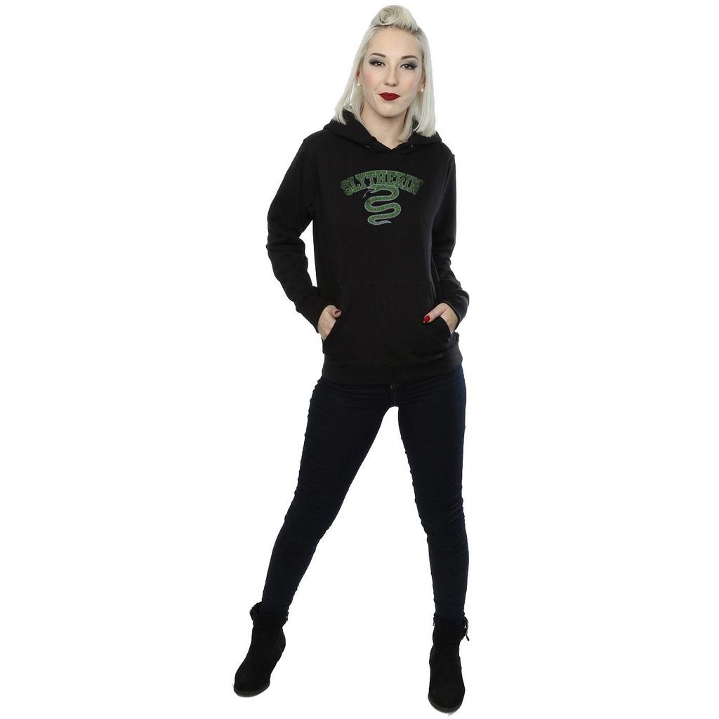 HARRY POTTER Womens/Ladies Slytherin Sport Emblem Hoodie