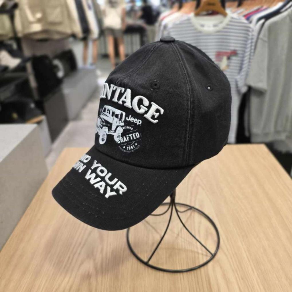 Jeep_Vintage Jeep Embroidered Ball Cap_JP3GCU084