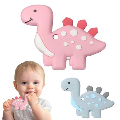 HOMEBASICS Bebê Dentição Dentição Dinossauro Qualidade Alimentar Mastigação Sensorial Sensorial Educacional Precoce Seguro Fácil de Pode Ser Bebê Bola de Dente Brinquedo, Brinquedo,