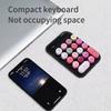 Rechargeable Digital Keyboard Colorful Accounting Keyboard Mini Portable Keypad  Office