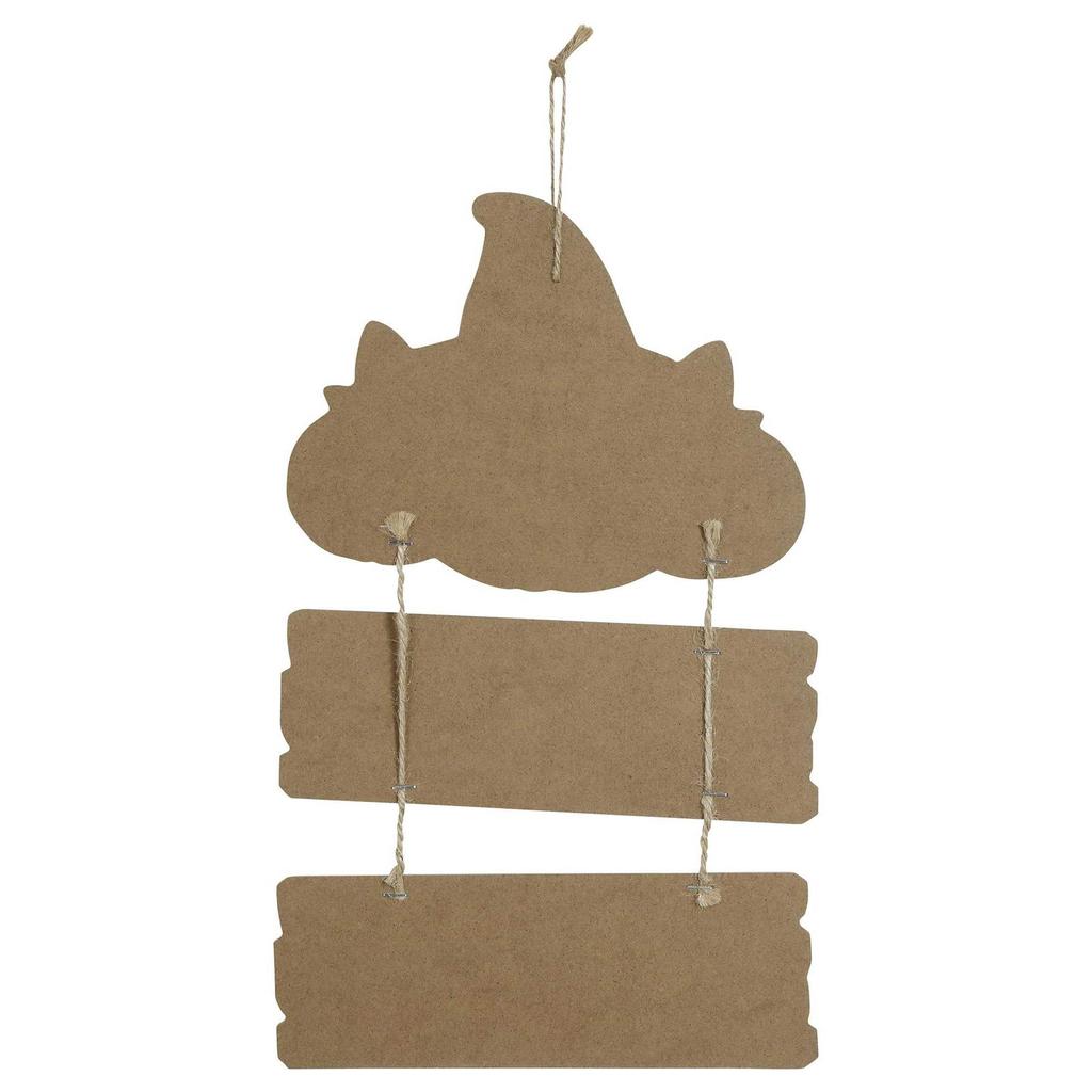 Fiestas Guirca Wood Pumpkins Halloween Decoration