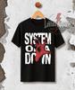 Unisex System Of A Down ConcerT-Shirt Retro Band Merchandise Tee