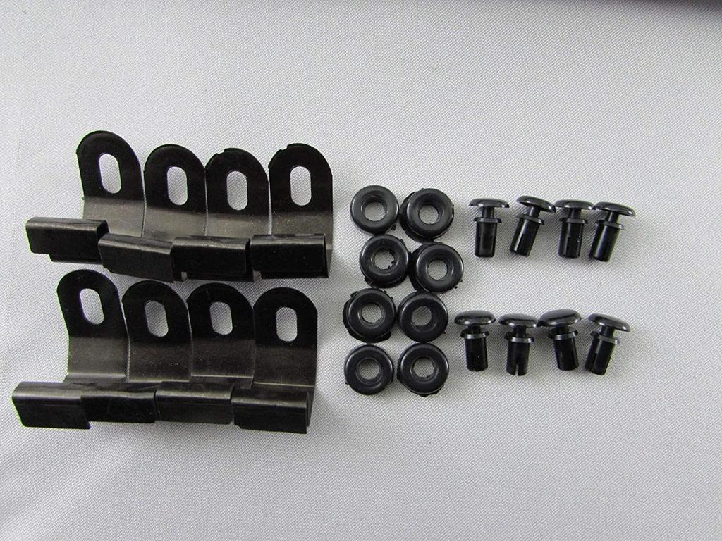 BRIGHTZ Wagon R Stingray MH34S MH44S Side Door Visors with Hardware Compatible with MH and 44 Wagon R Stingrays [INJ-V-122] MH34, MH44, H34, H44, 34,