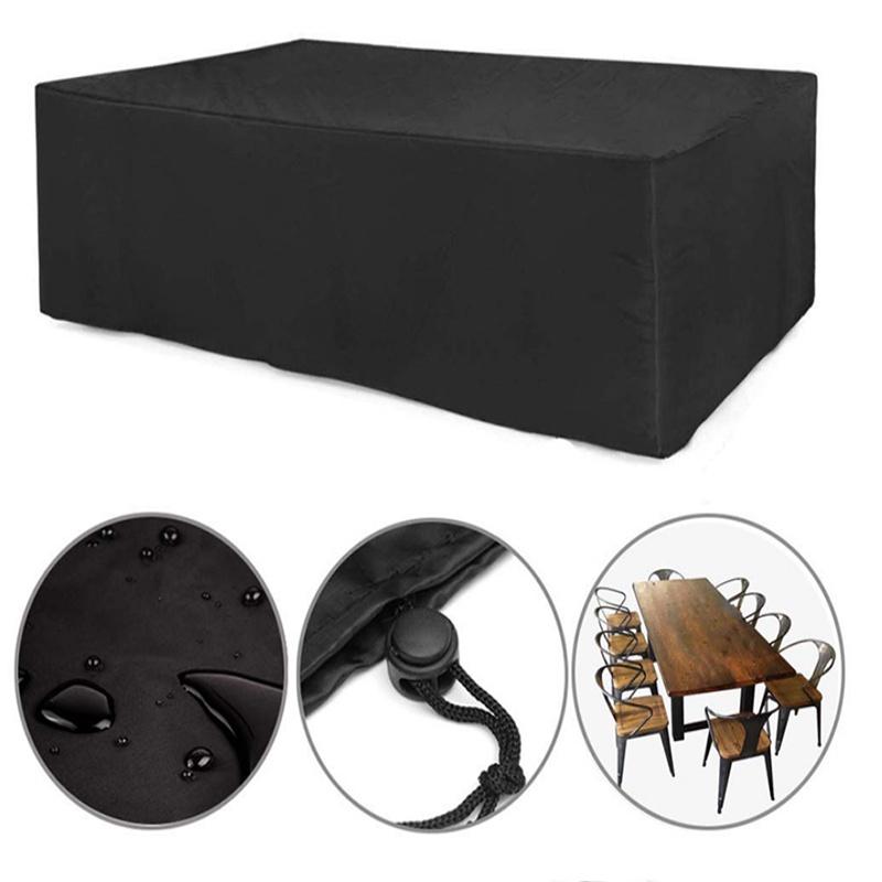 

Водонепроницаемый чехол для садовой мебели для патио Чехлы Ротанговый стол Куб Диван Уличный 127*127*74CM/50 *50 *29.13in