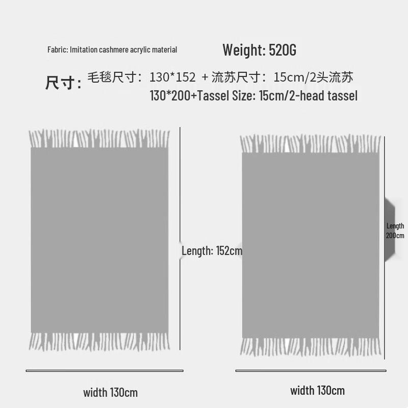 OEING Knitted Blanket Shawl