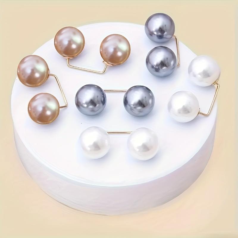 3-1pc, Anti Glare Buckle, High Gloss Pearl Brooch, Collar Changed To Small Shoulder Strap, Fixed Clothes, Skirts, Waist Changed To Large or Small