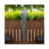 Solar Powered Waterproof Spiral Mole Repellent Ultrasonic Rodent/Snake/Bird Animal Repellent for Farm Courtyards