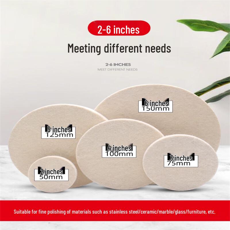 Flocking Wool Polishing Kit