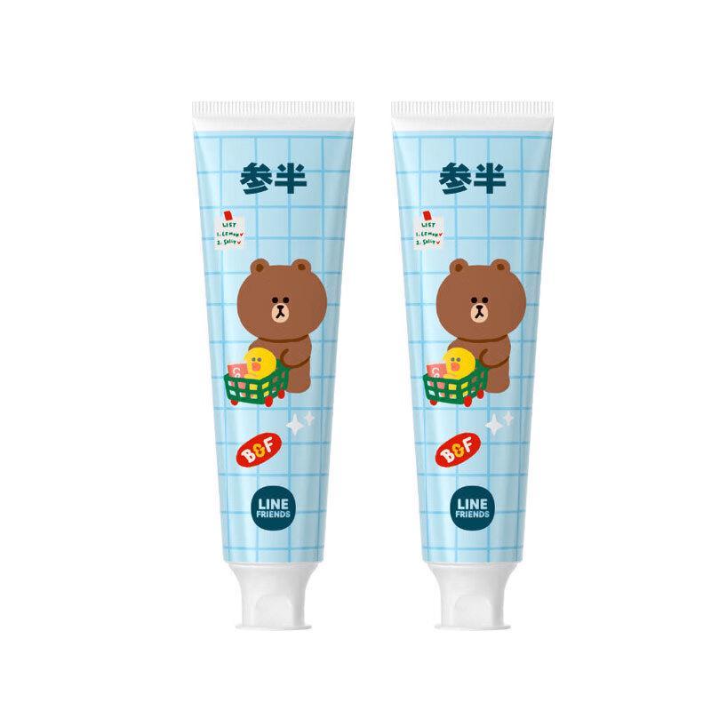 Canban LINEFRIENDS Rose Green Tea Fresh Breath Toothpaste (2-Pack)