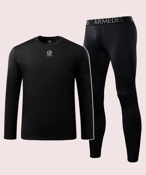 

[Armedes] Heat Brushed Thermal Underwear Set AR-33+34 [Shipped from Korea] 100% Authentic Navy 2XL
