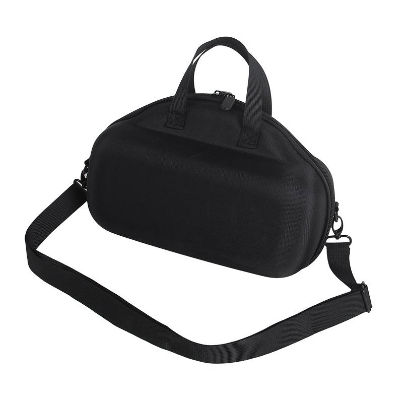 For Bose Soundlink Max Oxford Cloth+ EVA Storage Case Bluetooth-compatible Speaker Carrying Bag with Shoulder Strap