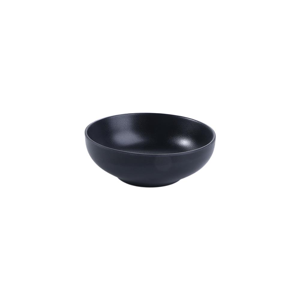 

Melamine Bowl Tableware Japanese Style Ramen Bowl Imitation Porcelain Noodle Container Porridge Rice Soup Black Bowl For Home
