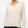 Pull Breeze Fine Knit V-neck with Piping Woman VERO MODA