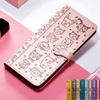 Leather Flip Protection Case For Samsung Galaxy A37 A57 M34 M15 M35 M55 5G A16 A06 M 34 M 15 M 35 M 55 A 37 A 57 Cat Dog Wallet Cover