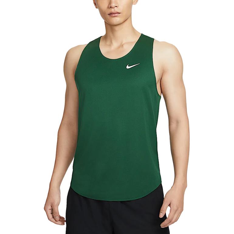 

Nike Dri-Fit Quick-Dry Comfortable Versatile Tank Top Men Tops Canyon-Green IB8747-341 L