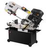 Metal Horizontal Band Saw 1.1 KW, 7 X 12 In Cutting Capacity 4 Speeds Variable Speed Bandsaw 220V Horizontal & Vertical Cutting for Multiple Metal