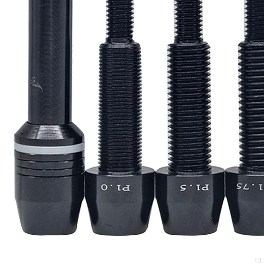 Bike thru Axle 12MM P1.0/P1.5/P1.75 Adapter Aluminum Alloy for Picnic Sports