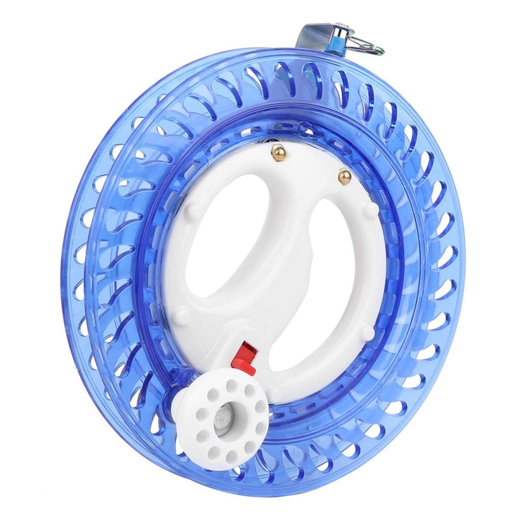 Yosoo ABS Hand Reel, Multi-Function Rotating Fishing Line Reel, Blue, for Kite Flying, Hand Fishing, Boat Fishing, OctopusSquid Flying, Flying Tool