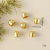 Christmas Bell Ornaments With Metal Material For Holiday Tree Scene Decor
