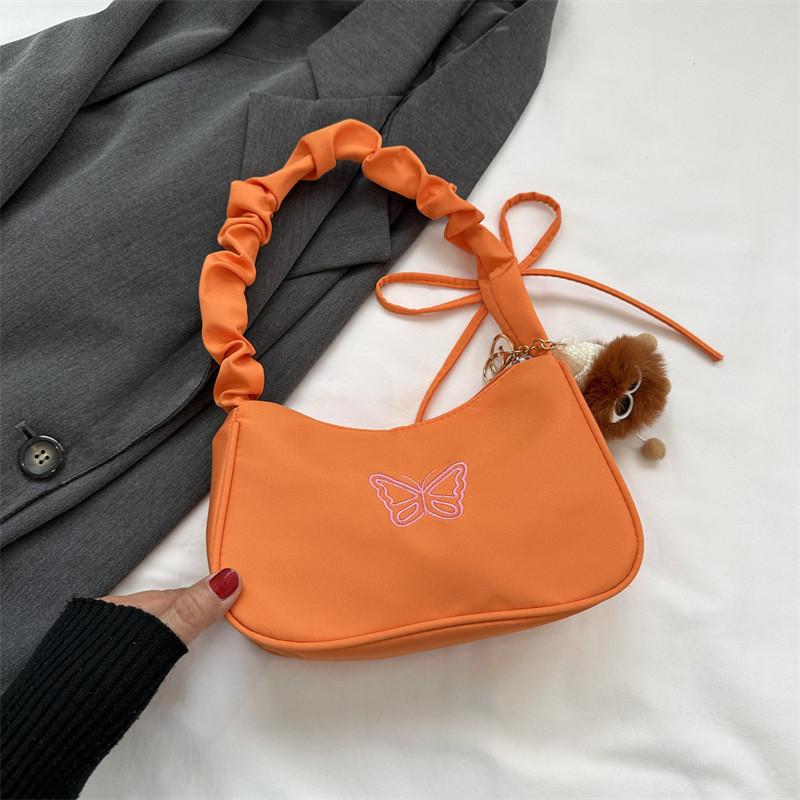 2023 New Simple Casual Handbag Street Fashion Oxford Cloth Shoulder Bag