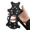 Men's And Women's Outdoor Hiking And Camping 11-tooth Shoe Covers With Silicone Studs 35-44