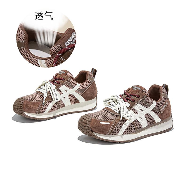 Kapibara toe cap leather German training shoes 2025 autumn new shoes women's versatile Forrest Gump shoes running sports shoes