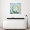 Canvas Print White Rose Flower Nature