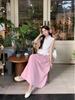 Elegant Summer Sleeveless Blouse & Long Skirt Set for Women - This Year's Popular Two-Piece