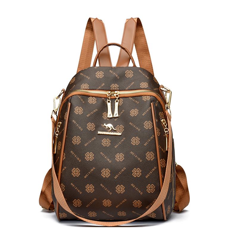 

Винтажный принтованный женский рюкзак многофункциональный женский рюкзак для поездок на работу школьный рюкзак